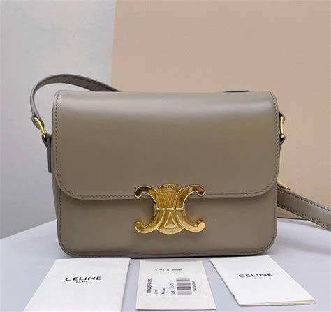 celine triomphe bag preloved.